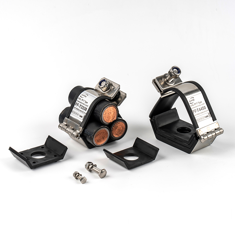 Stainless Steel 316 Trifolium Cable Cleats For Cable Management ER Series