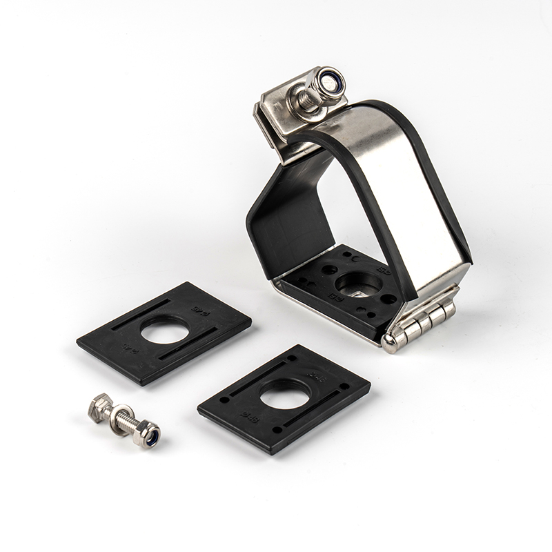 Stainless Steel 316 Trifolium Cable Cleats For Cable Management